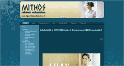 Desktop Screenshot of mithos.hu