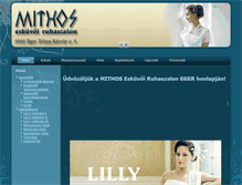 Tablet Screenshot of mithos.hu